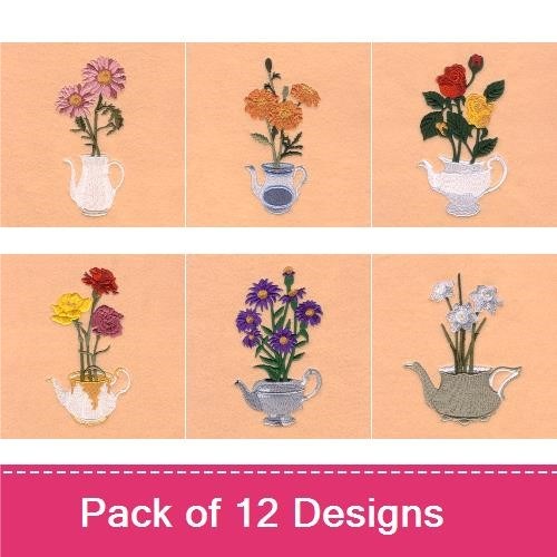 Teapot Flowers