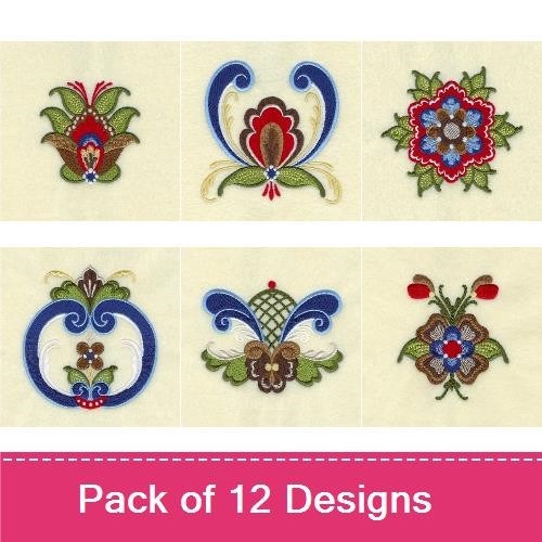 Spring Floral Rosemaling