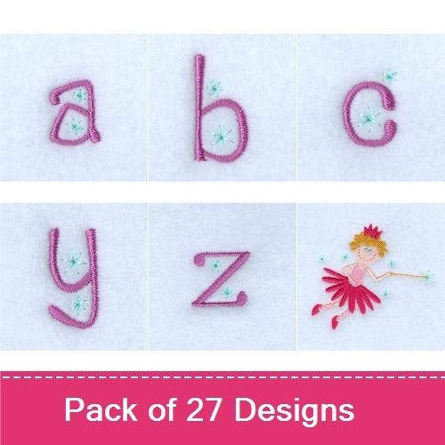 Fairy Alphabet Design Pack