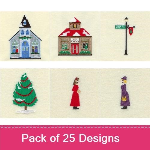 Christmas Village & Accents Combined