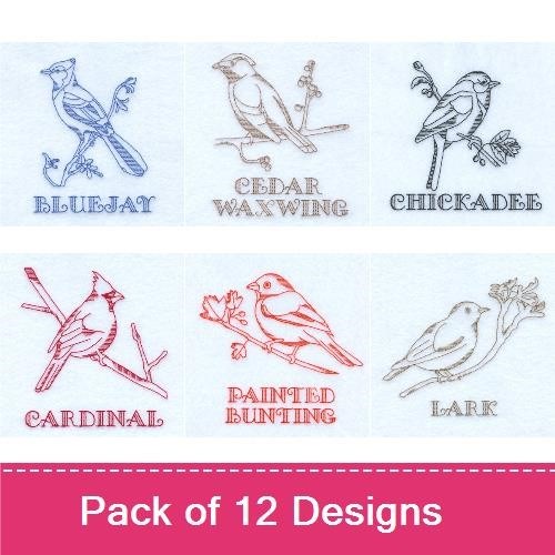 Simple Stitch Songbirds