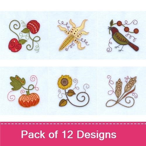 Fall Jacobean Singles