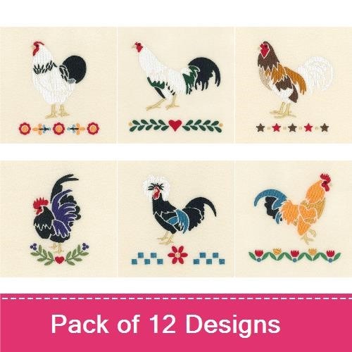 Country Rooster Stencils