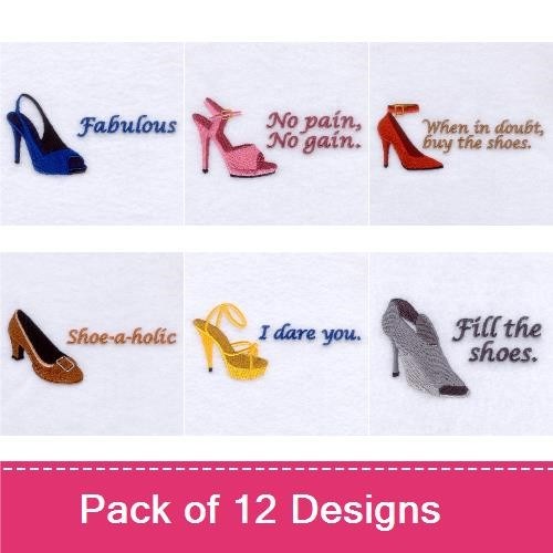 Shoe Sayings Design Pack