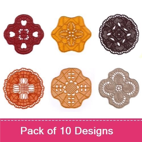 Autumn Free Standing Lace Design Pack