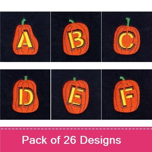 Jack-O-Lantern Alphabet