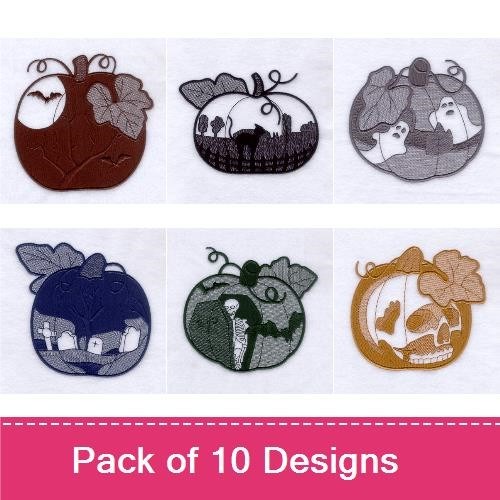 Pumpkin Toile Scenes Design Pack