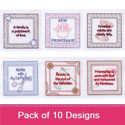 Sewing Sayings