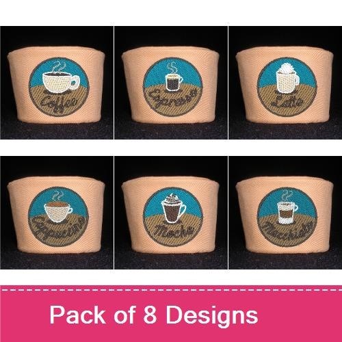 Coffee Wrap Types In the Hoop