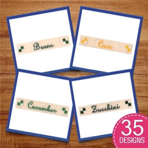 Vegetable Labels