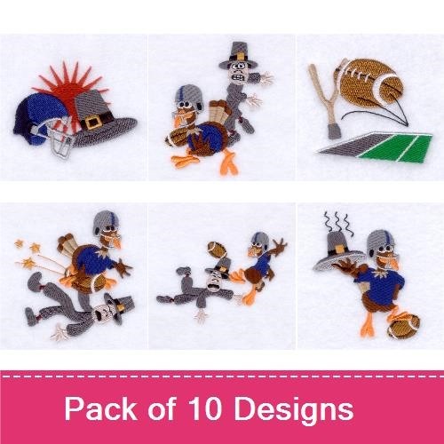 Turkey vs Pilgrims Football Design Pack