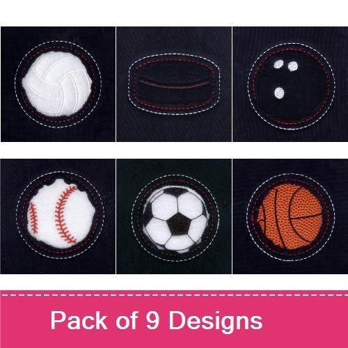 Cutout Sports Balls