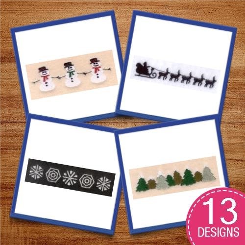 Christmas Pocket Toppers