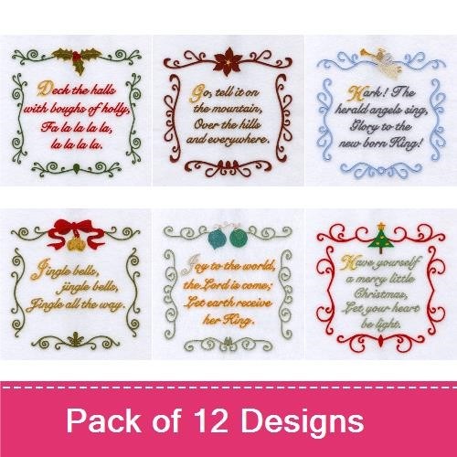 Christmas Carols Design Pack