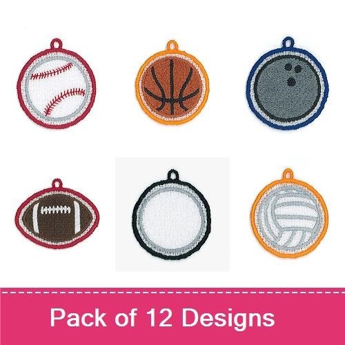 Lace Sports Charms