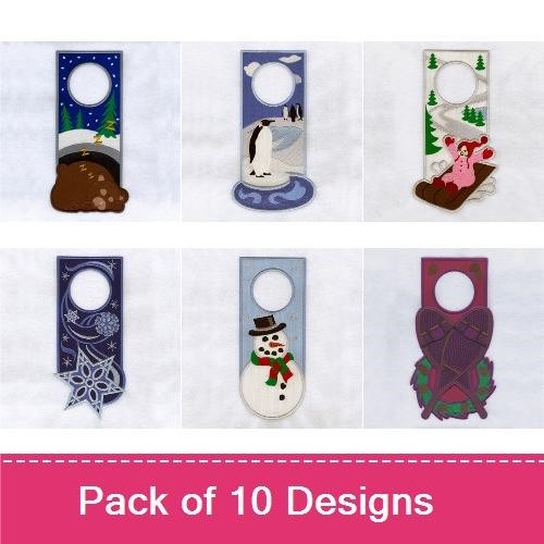 Winter Door Hangers Design Pack
