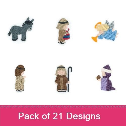 Nativity Scene Table Runner