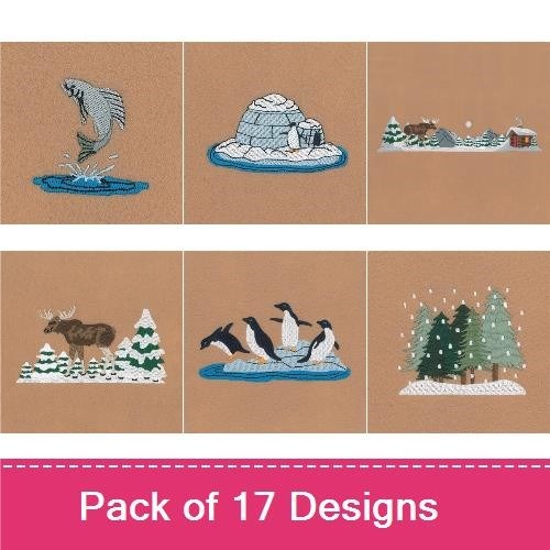 Winter Scene Door Socks