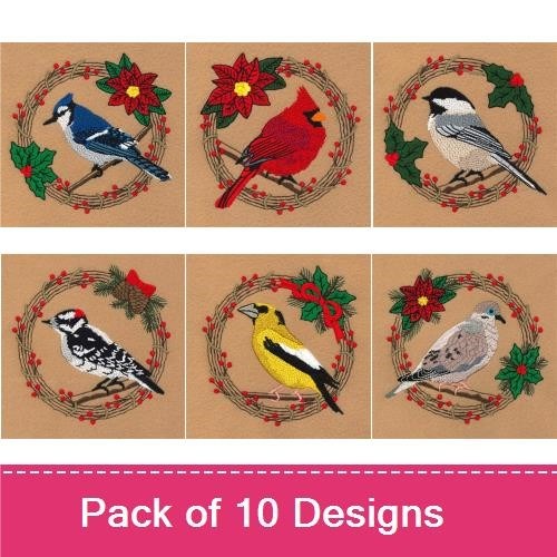 Songbird Holiday Wreath