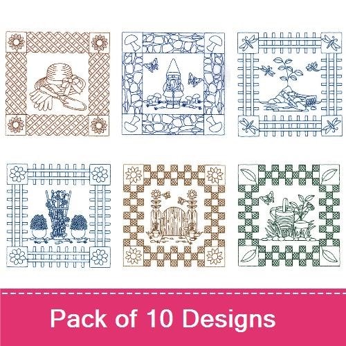 Garden Quilt Squares