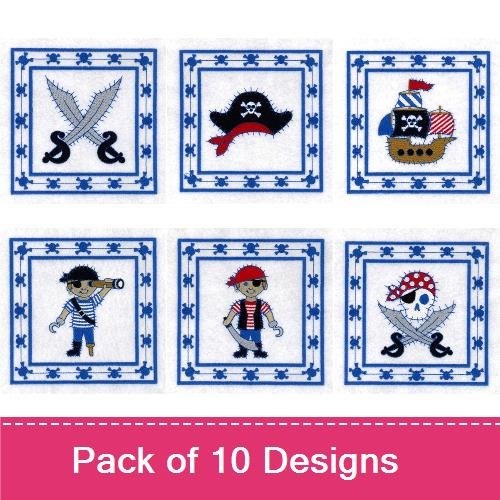 Pirate Quilt Squares