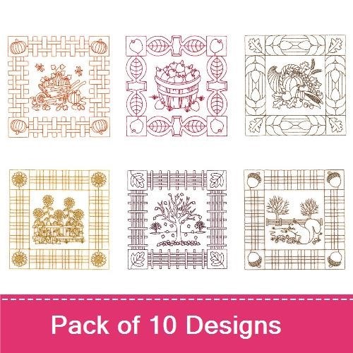 Autumn Quilt Squares
