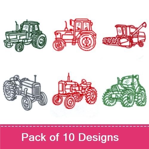 Farm Machinery Outlines