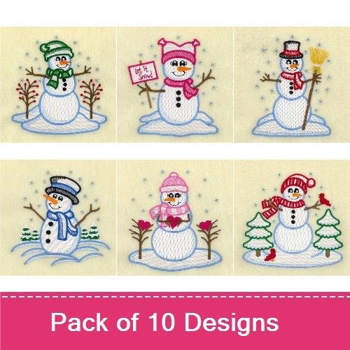 Vintage Snowmen 2