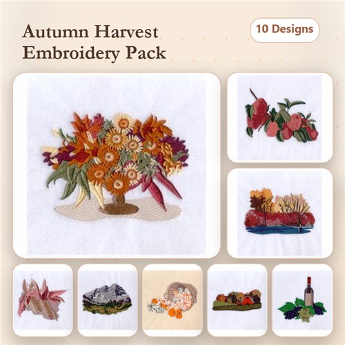 Fall Scenes Large Design Pack