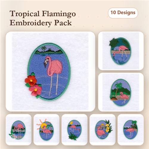 Flamingo Summer Scenes