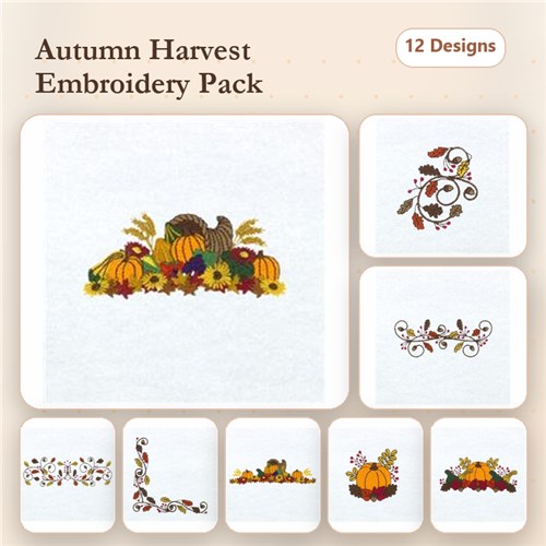 Harvest Place Setting Decor