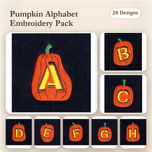 Jack-O-Lantern Alphabet