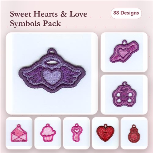 Lace Charms Bundle Pack