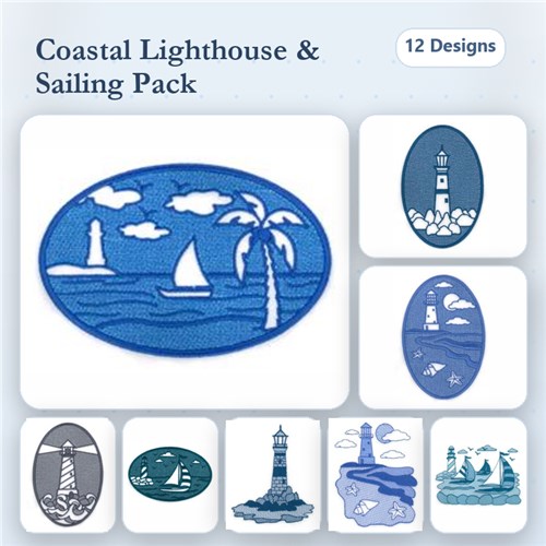 Lighthouse and Beach Scnes