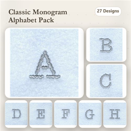 Plane Alphabet Design Pack
