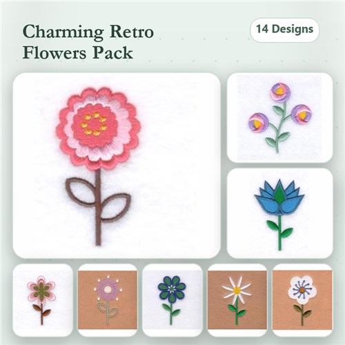 Retro Flowers
