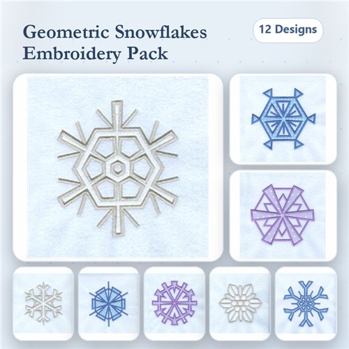 Snowflake Applique 6"