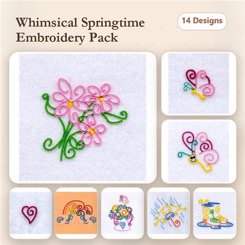Spring Time Swirls