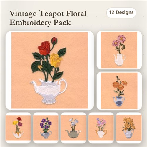 Teapot Flowers