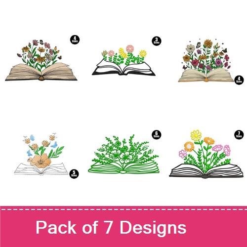 Books With Flowers