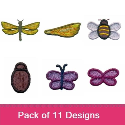 3D Dragonfly and Mini Bugs
