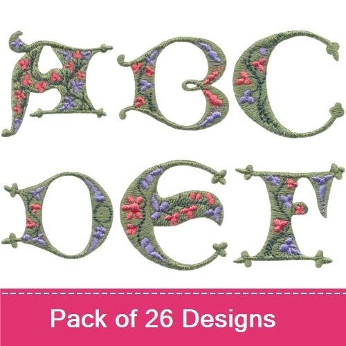 Floral Alphabet