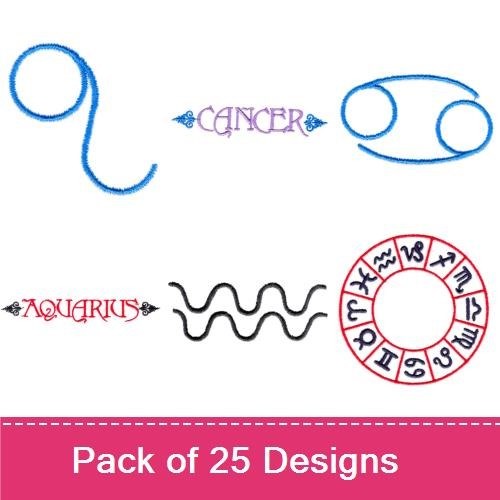 Zodiac Symbols 1
