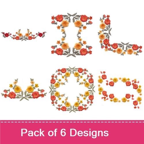Poppy Floral Set