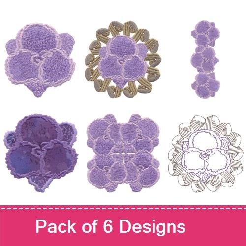 Daylily Floral Set