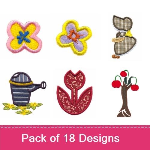 Country Garden Applique