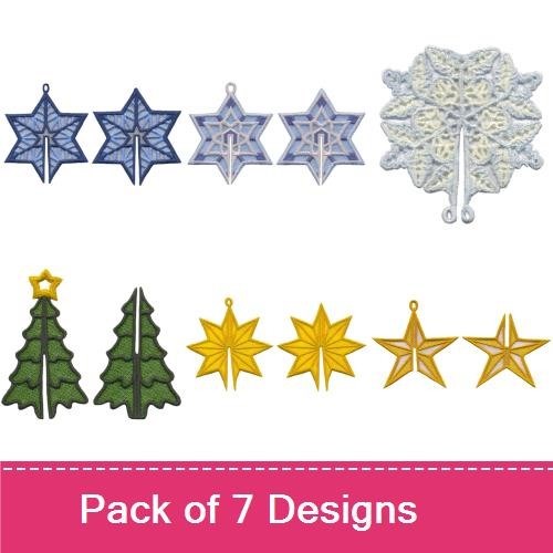 Interlocking Christmas Ornaments