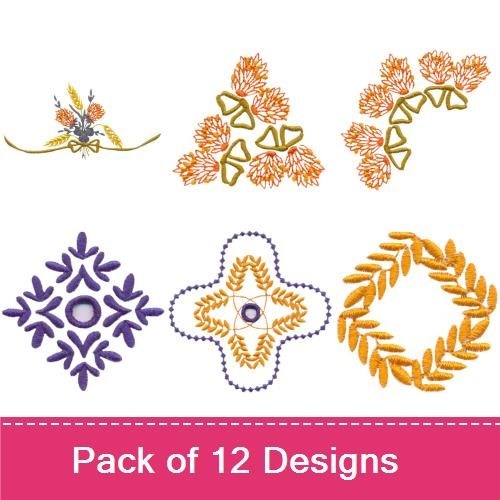 Wheat & Flower Set