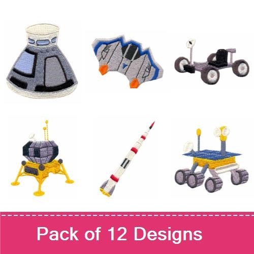 Cartoon Spaceships 1