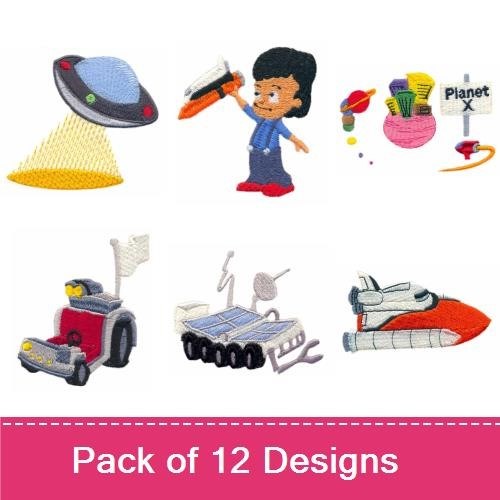 Cartoon Spaceships 2